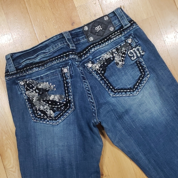 Miss Me Ankle Length Capris Size 28 - Picture 1 of 11